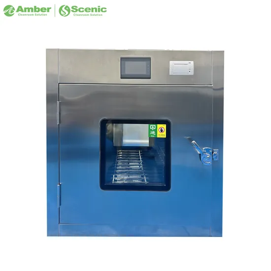 Stainless Steel 304 Non-Contact Transmission Window for Clean Rooms